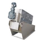 SS304 Sludge Dewatering Machine Wastewater Treatment Screw Press