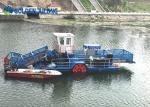 Full Automatic Water Surface Cleaning Boat / Trash Skimmer Vessel 0.5 M Draft