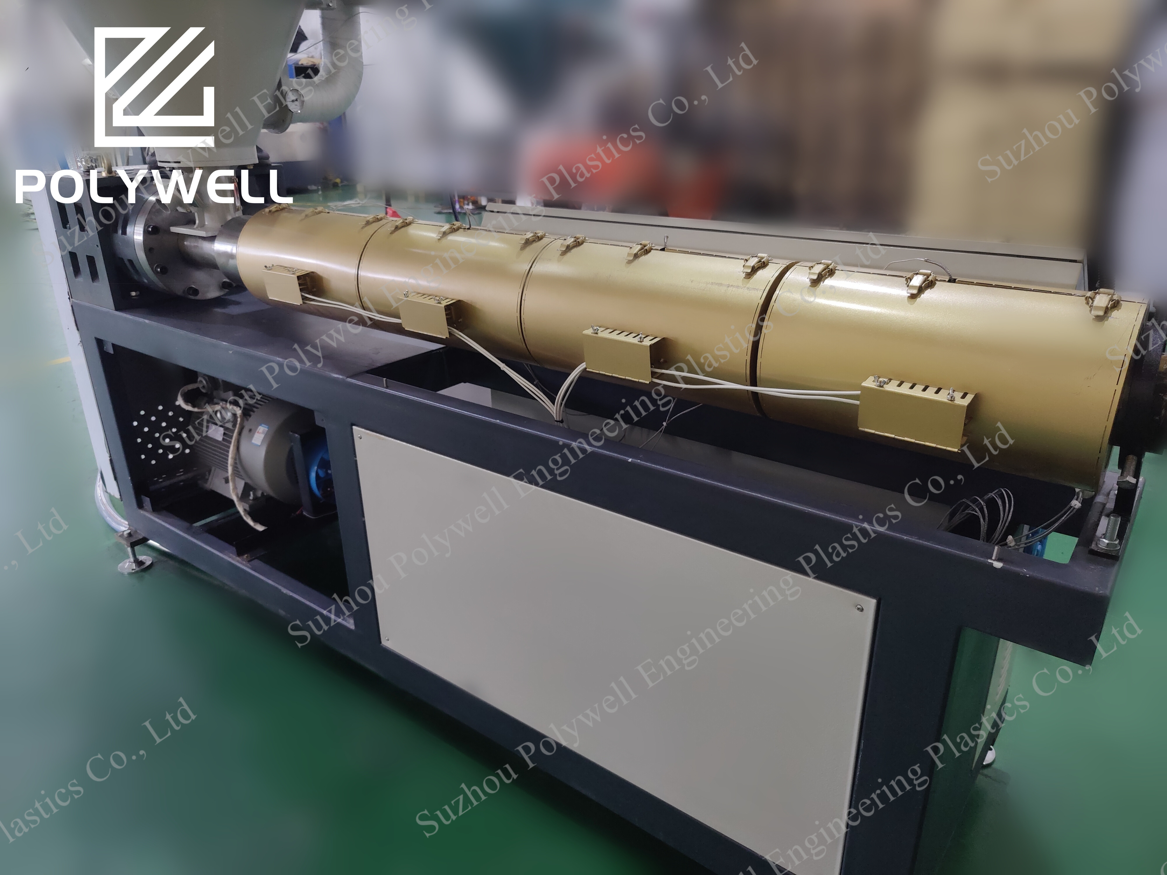Automatic Single Screw Extruder PA Polymer Extrusion Machine Used To Produce Polyamide Strips