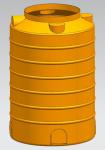 Custom Strong Impact Resistance Roto Mould Water Tank Oxidation Resistance