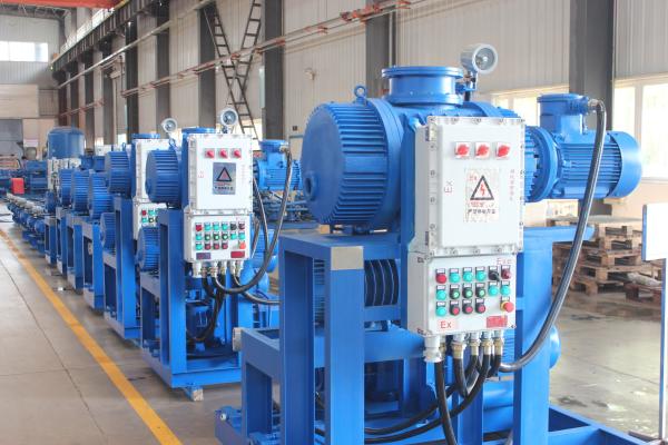 Pharmaceutical Processing Vacuum Pump Set Roots Pump And Dry Screw Vacuum Pump