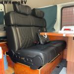 HWHongRV Luxury Bed Motorhomes three people bed Seat For Vip Van for RV MPV
