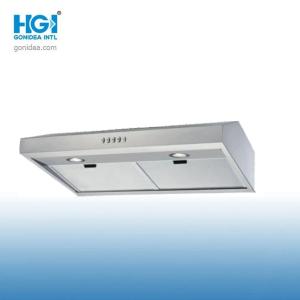 Quality Wall Mounted Ventilator Slim Cooker Hood Silver Kitchen Appliance wholesale