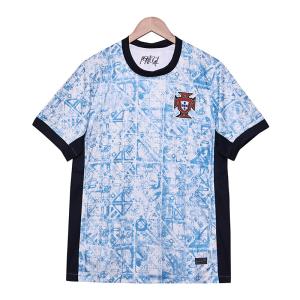 Quality 2024-2025 Portugal Away Fan Edition Jersey Group Customization wholesale