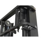 Counterbalance Electric Forklift Truck With 4 Wheel Loading 1500kg