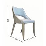 Custom Upholstered Dining Chairs Leather Framework Leather Dining Chair