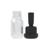 5ml Clear Aluminum Dropper Bottle Round Shaped
