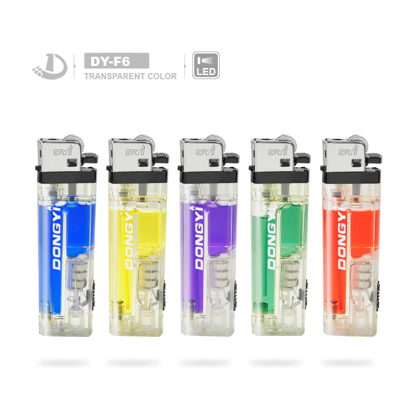 Refillable Flint Gas Lighter Best Quality Wholesale Outdoor Plastic Smoking Lighter