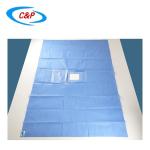 Non Woven Ophthalmic Surgical Pack Blue Drapes For Patient