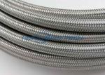 600V Industrial Flat Stainless Steel Braided Sleeving For Wire Conducting And