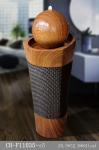 Oval Bucket Backyard Water Fountain