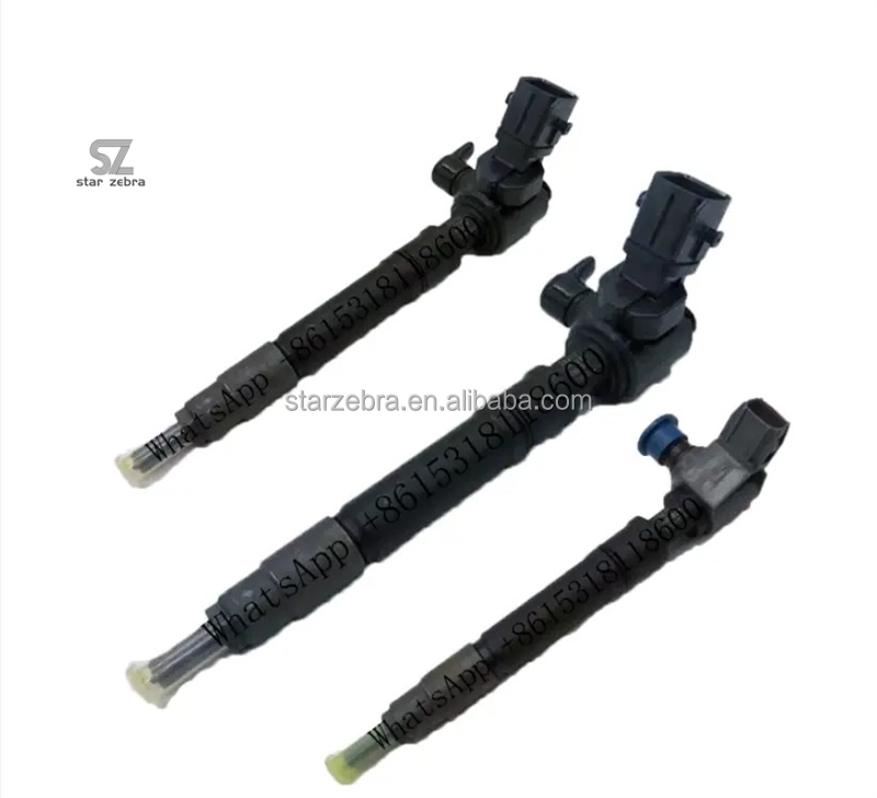 Construction Works 23670-11030 Genuine Excavator Parts Rail Fuel Injector for Diesel CR Engine