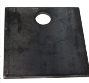 Quality Roll Off Dumpster Parts Roller Supporting Side Square Plates wholesale