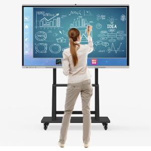 Quality 3840×2160 Interactive Electronic Whiteboard , Smart Touch Screen Board Multipurpose wholesale