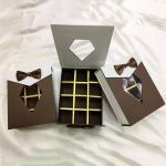 Chocolate Packaging Box Candy Snack Gift Pack Birthday 520 Valentine'S Day Bow