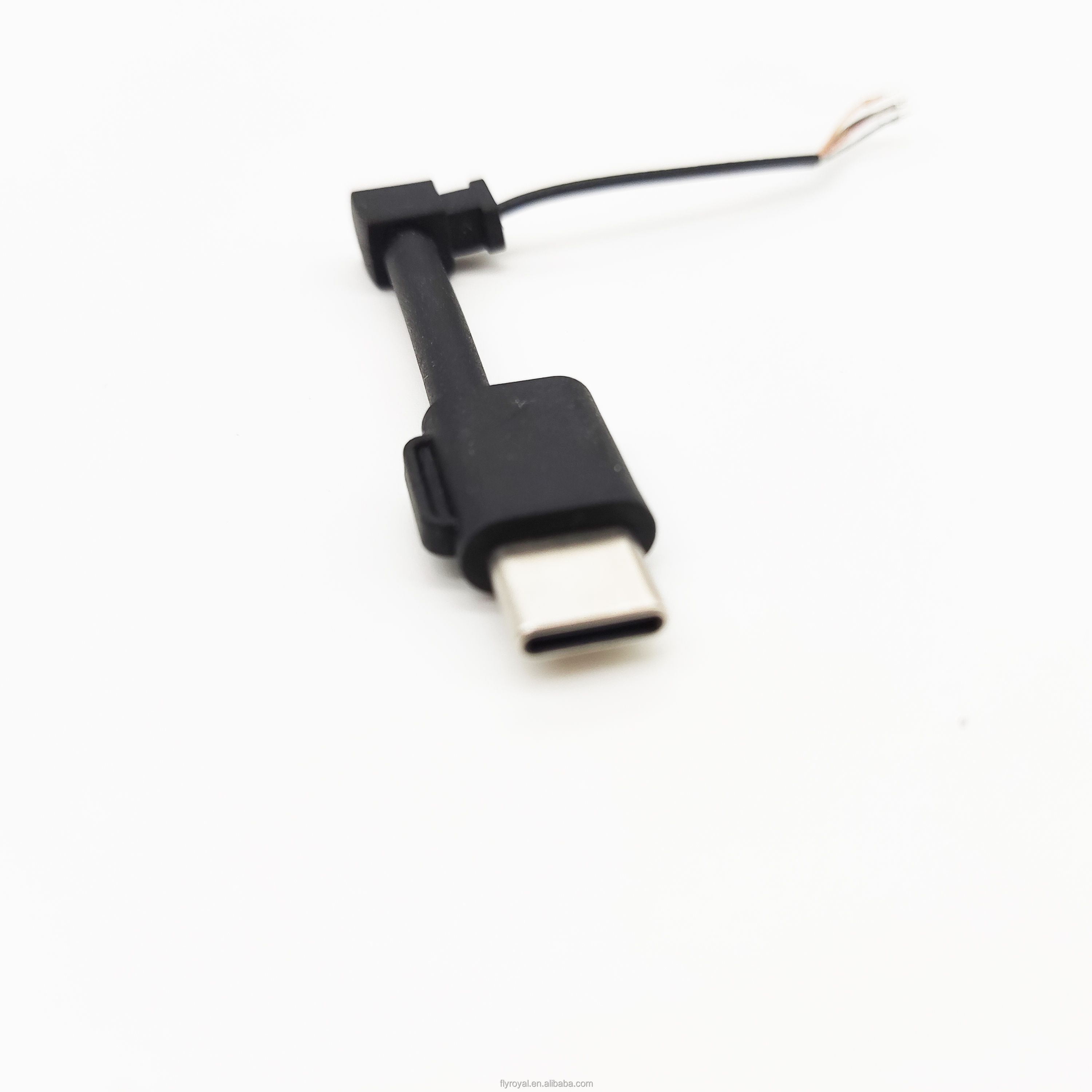 L Shape 90 Degree USB2.0 Cable Right Angle USB A Male Data Charging Cable