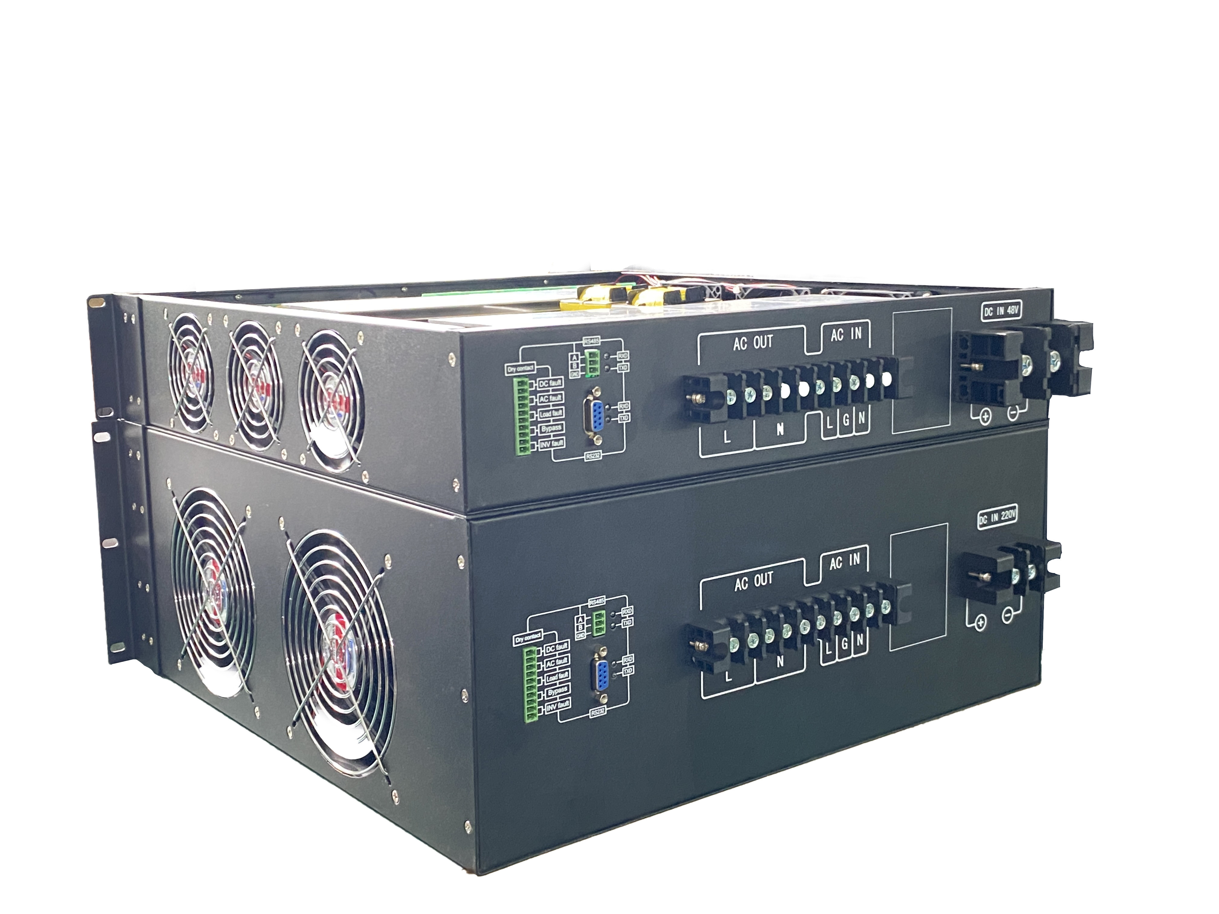 19 Inch Rack-Mount Inverters Pure Sine Wave InverterDC24 to230vac