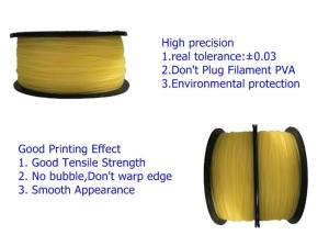 Quality Vacuum Package Nontoxic Flexible 1.75mm Pva Plastic Rods 3D Filament Rubber wholesale