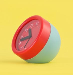 Quality New promotion gift Knock organizer storable Alarm Clock creative product gift wholesale