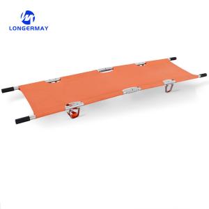 Quality Stainless Steel Medical Ambulance Fireproofing Waterproof Foldable Emergency Stretcher wholesale