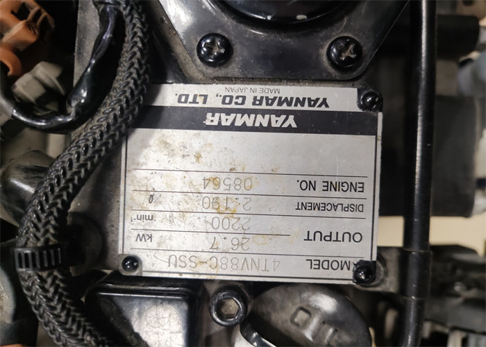 Yanmar 4TNV88 Diesel Engine Assembly For Excavator PC55 Water Cooling 22.7kw Output