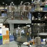 Craft Beer Home Microbrewery Equipment Stainless Steel 304 / 316 Material