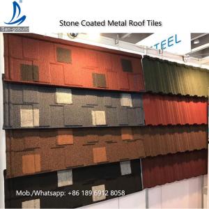 Quality Kenya Decras Roofing - Stone Coated Steel Roof Shingles Tiles Price wholesale
