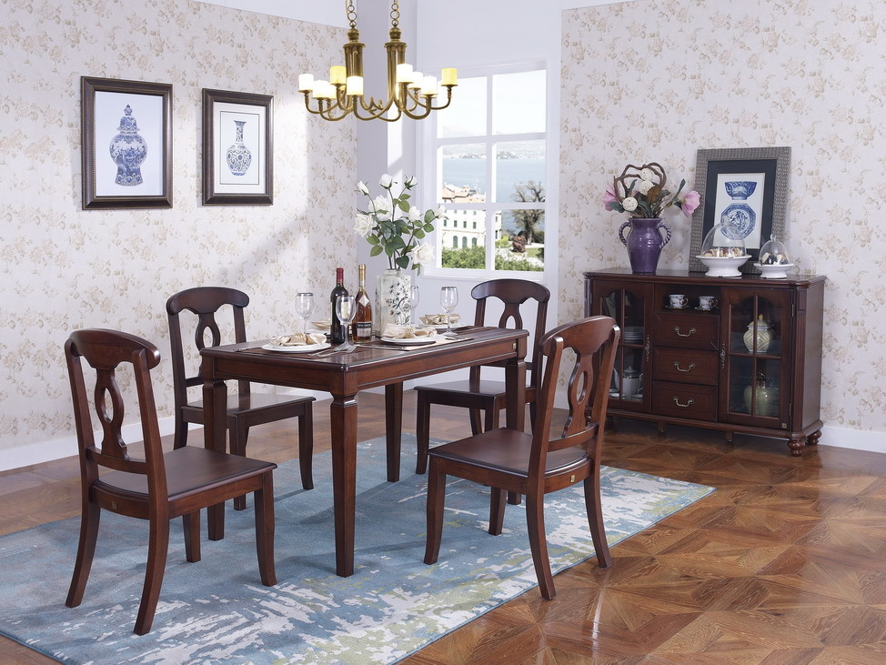 Rubber Wood Casegood Furniture Lobby console table Decoration cabinets Gate Man Reception service station Mirror stand