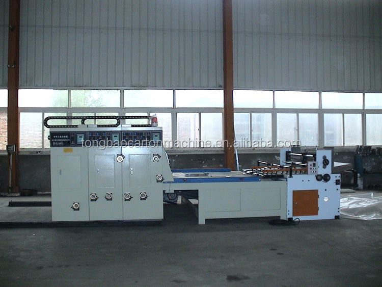 Packaging Type Cartons Semi-auto Rotary Slotter Corrugated Carton Box Making Machine