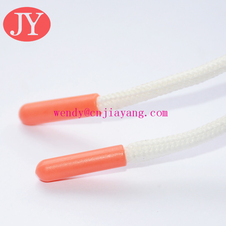 BBP FREE Jiayanag aglet plastic tipping blue color ABS plastic tipping black color plastic shoelace tippin Drawcord