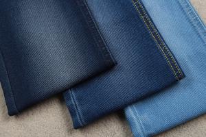 Quality 60cm 362Gsm Blue Denim Fabric For Jeans Jacket Special Weaving Denim Material wholesale
