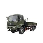 Euro 3 Cummins 6x6 4wd Used Sino Howo Cargo Box Truck 2019 Fence Left for Any