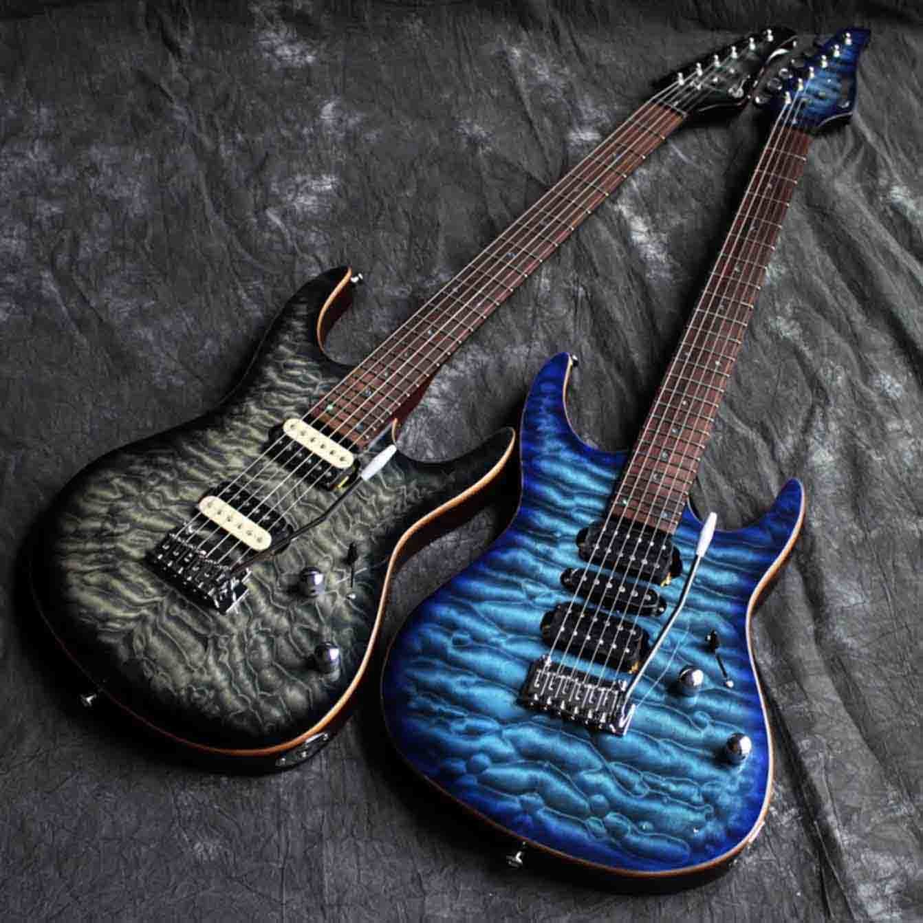 Custom Mahogany with Quilted Maple Top John Petrucci Signature Su-hr Musicman JP Electric Guitar Customize Kinds Shape E