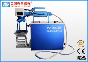 Quality AC220V/50Hz5A Portable Laser Marking Machine / Fiber Laser Marker High Speed wholesale