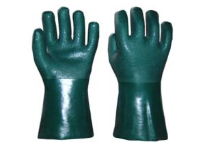 Quality Heavy Duty PVC Coated Gloves Sandy Finish With Extra Grip Long Lifetime wholesale
