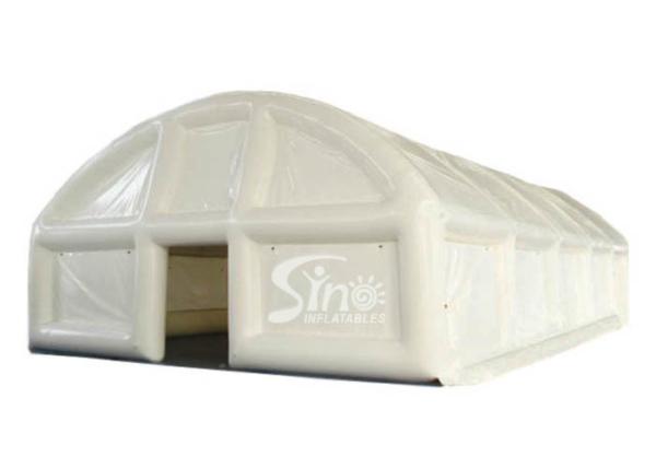 20x9 meters full enclosed giant white inflatable wedding party tent with