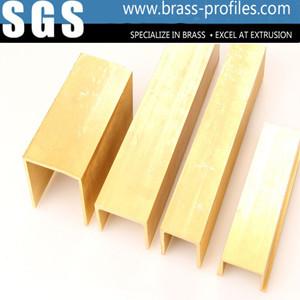 Quality Brass U SHape Extruded For Construction wholesale