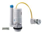 Toilet Fitting Parts Cable Control Dual Flush Valve Side Entry Fill Valve From