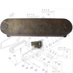 6D140 Engine Hydraulic Oil Cooler 6212-61-2111 For KOMATSU Excavator Radiator