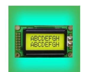 Quality 8X2 STN Postive Transflective COB 0802 LCD Module Display wholesale