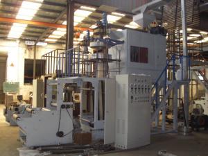 Quality Double Winder PP Film Blowing Machine Rotary Blown Film Extruder wholesale