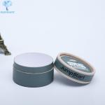 Coffee Tea Cardboard Cylinder Packaging OEM Gold Stamping