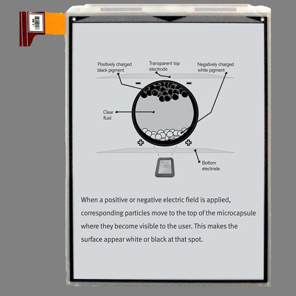 PVI EPD 7.8 Inch E Paper Display Module , 1404 * 1872 Pixels Digital Paper
