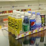 Fridge Freezer Grocery Store Cold Beverage Cans Gravity Feed Roller Shelf