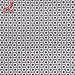 Guipure Lace Water Soluble Geometric Shape Embroidery Fabric With 100% Polyester