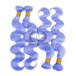Purple Body Wave Remy Human Hair Bundles Sew In Weave Bundles Brazilian Bundle