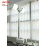 roof top mounted robot mast light-1.8m pneumatic telescopic mast light tower for