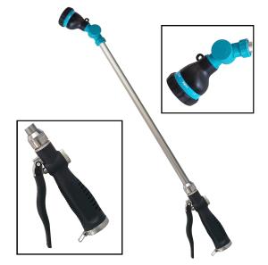 Quality Metal Long Reach Watering Wand / Pivoting Head &amp; Front Trigger wholesale