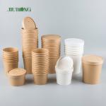 Kraft Paper Soup Biodegradable Paper Bowl Double PE Coated