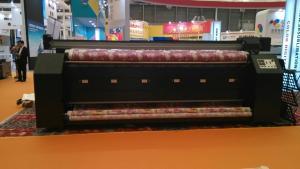Quality Sublimation Plotter Digital Fabric Printing Machine Indoor / Outdoor With Heating Machine wholesale